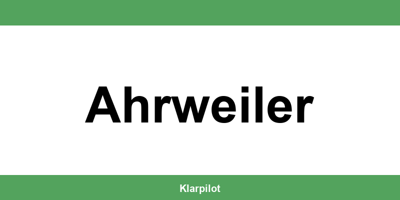 Straßenverkehrsamt Ahrweiler – Termin online und Öffnungszeiten