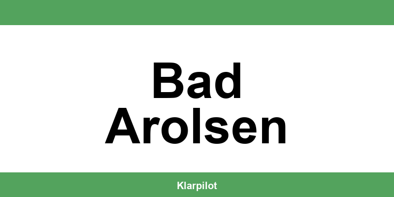 Straßenverkehrsamt Bad Arolsen – Termin online und Öffnungszeiten