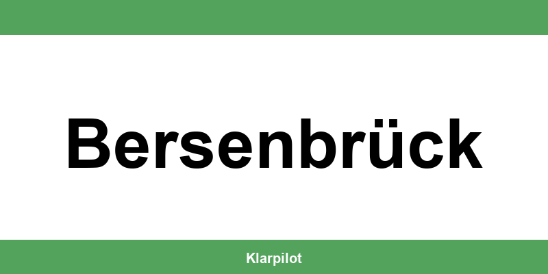 Straßenverkehrsamt Bersenbrück – Termin online und Öffnungszeiten