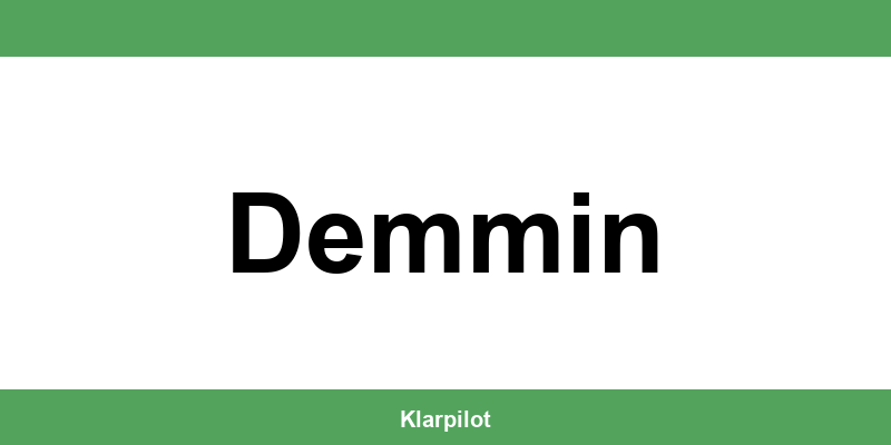 Straßenverkehrsamt Demmin – Termin online und Öffnungszeiten
