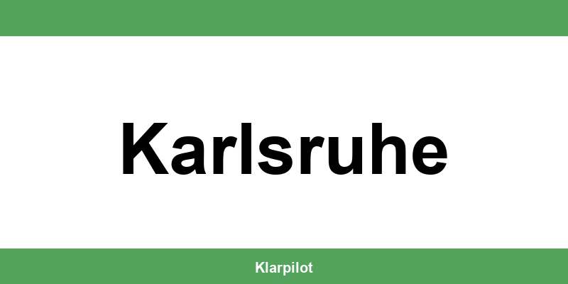 Straßenverkehrsamt Karlsruhe – Termin online und Öffnungszeiten