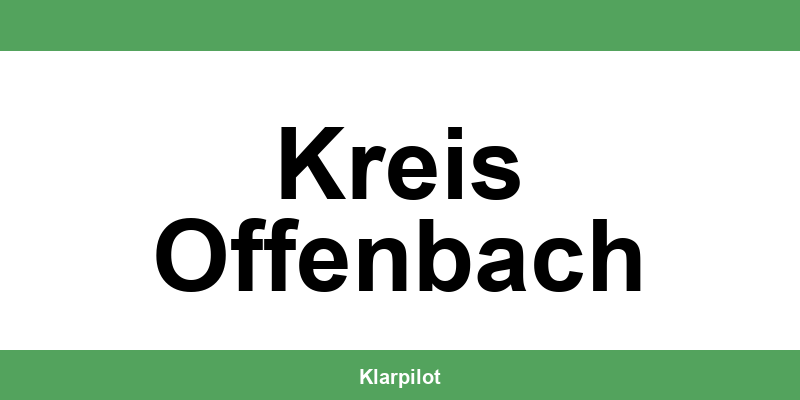 Straßenverkehrsamt Kreis Offenbach – Termin online und Öffnungszeiten