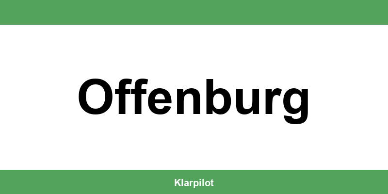 Straßenverkehrsamt Offenburg – Termin online und Öffnungszeiten