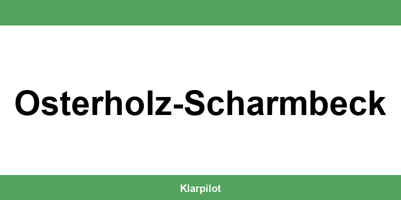 Straßenverkehrsamt Osterholz-Scharmbeck – Termin online und Öffnungszeiten