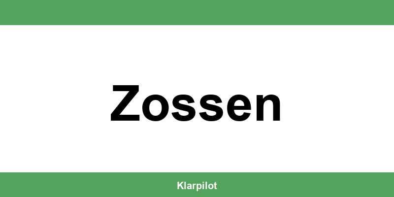 Straßenverkehrsamt Zossen – Termin online und Öffnungszeiten