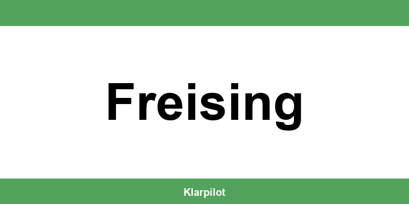 Straßenverkehrsamt Freising – Termin online und Öffnungszeiten