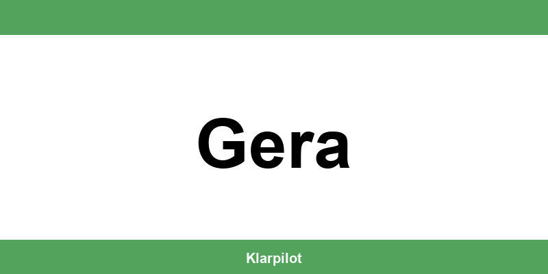 Straßenverkehrsamt Gera – Termin online und Öffnungszeiten