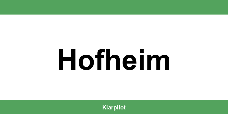 Straßenverkehrsamt Hofheim – Termin online und Öffnungszeiten