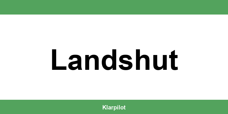 Straßenverkehrsamt Landshut – Termin online und Öffnungszeiten