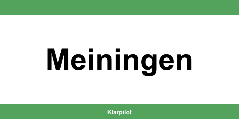 Straßenverkehrsamt Meiningen – Termin online und Öffnungszeiten