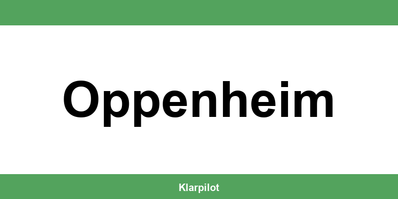 Straßenverkehrsamt Oppenheim – Termin online und Öffnungszeiten
