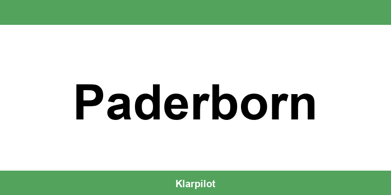 Straßenverkehrsamt Paderborn – Termin online und Öffnungszeiten