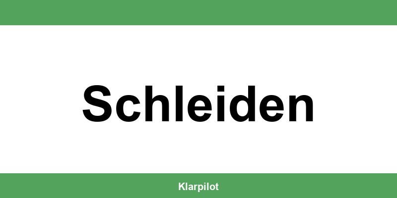 Straßenverkehrsamt Schleiden – Termin online und Öffnungszeiten