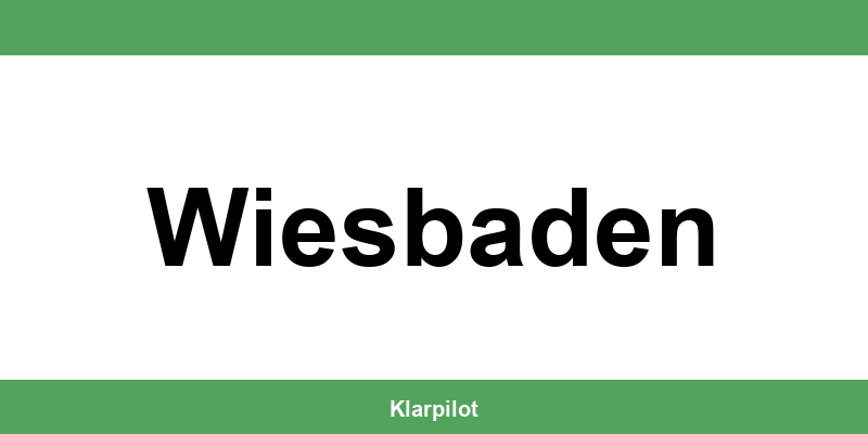Straßenverkehrsamt Wiesbaden – Termin online und Öffnungszeiten
