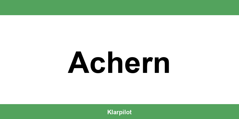 Straßenverkehrsamt Achern – Termin online und Öffnungszeiten
