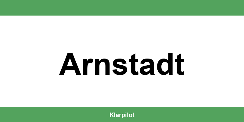 Straßenverkehrsamt Arnstadt – Termin online und Öffnungszeiten