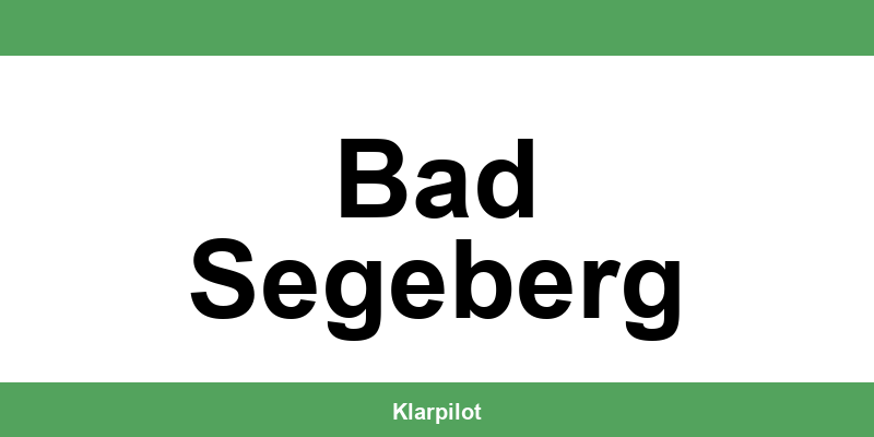 Straßenverkehrsamt Bad Segeberg – Termin online und Öffnungszeiten