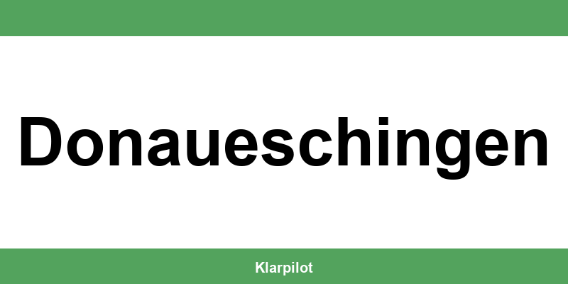 Straßenverkehrsamt Donaueschingen – Termin online und Öffnungszeiten