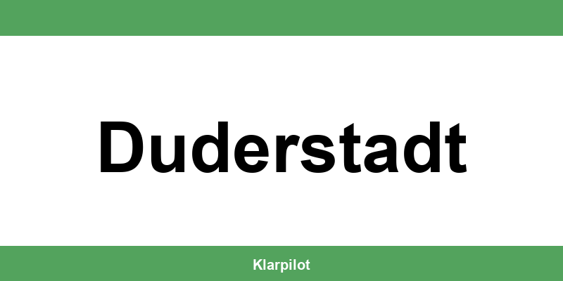 Straßenverkehrsamt Duderstadt – Termin online und Öffnungszeiten