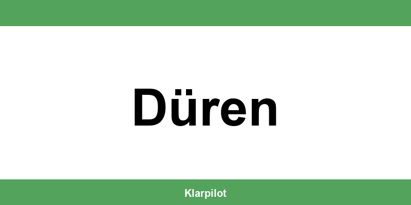 Straßenverkehrsamt Düren – Termin online und Öffnungszeiten