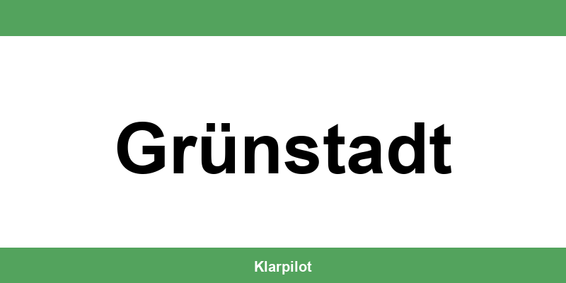 Straßenverkehrsamt Grünstadt – Termin online und Öffnungszeiten
