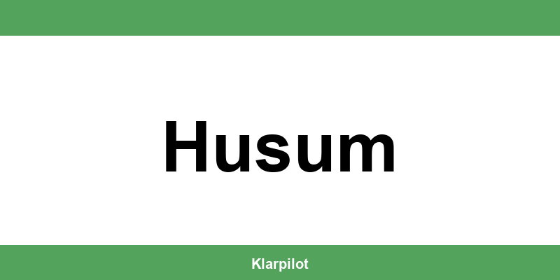 Straßenverkehrsamt Husum – Termin online und Öffnungszeiten