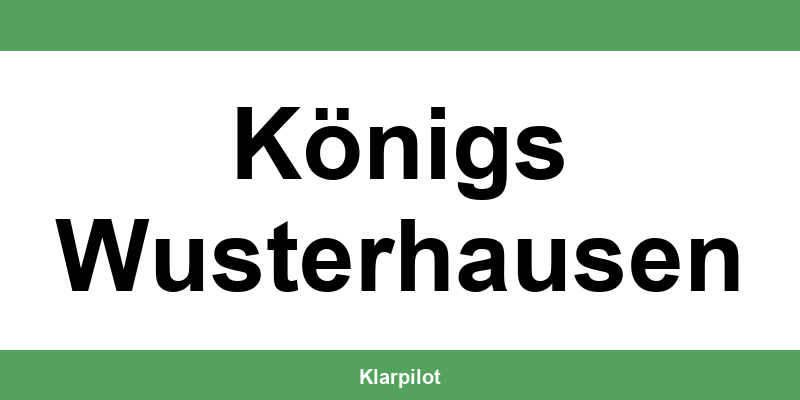 Straßenverkehrsamt Königs Wusterhausen – Termin online und Öffnungszeiten