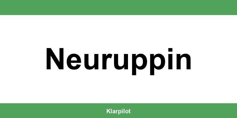 Straßenverkehrsamt Neuruppin – Termin online und Öffnungszeiten