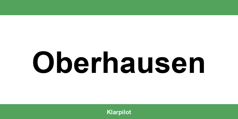 Straßenverkehrsamt Oberhausen – Termin online und Öffnungszeiten