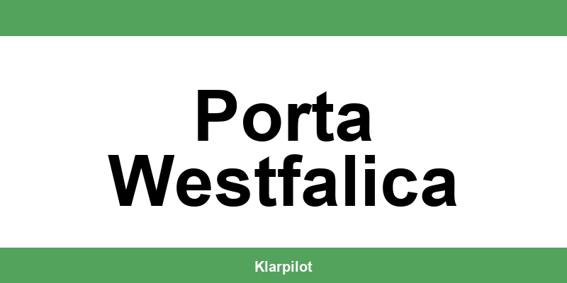 Straßenverkehrsamt Porta Westfalica – Termin online und Öffnungszeiten