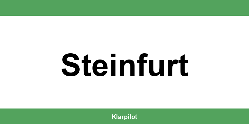 Straßenverkehrsamt Steinfurt – Termin online und Öffnungszeiten