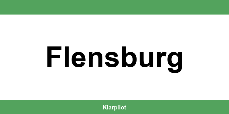Straßenverkehrsamt Flensburg – Termin online und Öffnungszeiten