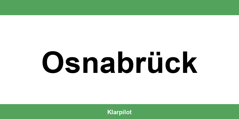 Straßenverkehrsamt Osnabrück – Termin online und Öffnungszeiten