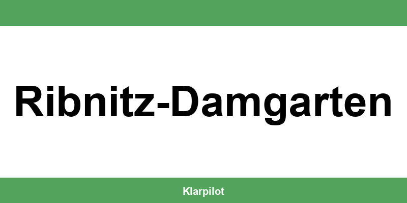 Straßenverkehrsamt Ribnitz-Damgarten – Termin online und Öffnungszeiten