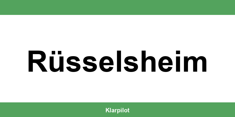 Straßenverkehrsamt Rüsselsheim – Termin online und Öffnungszeiten