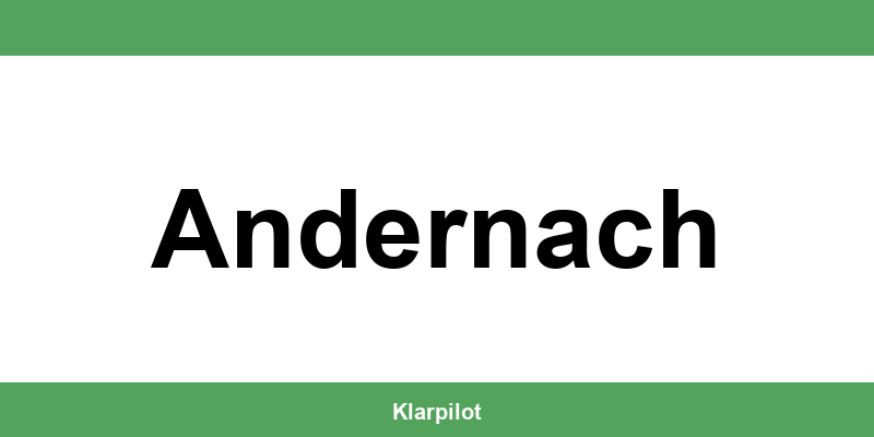 Straßenverkehrsamt Andernach – Termin online und Öffnungszeiten