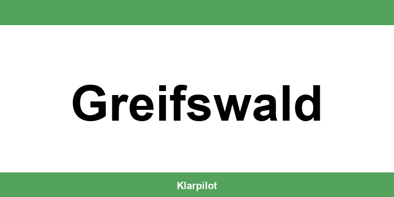 Straßenverkehrsamt Greifswald – Termin online und Öffnungszeiten
