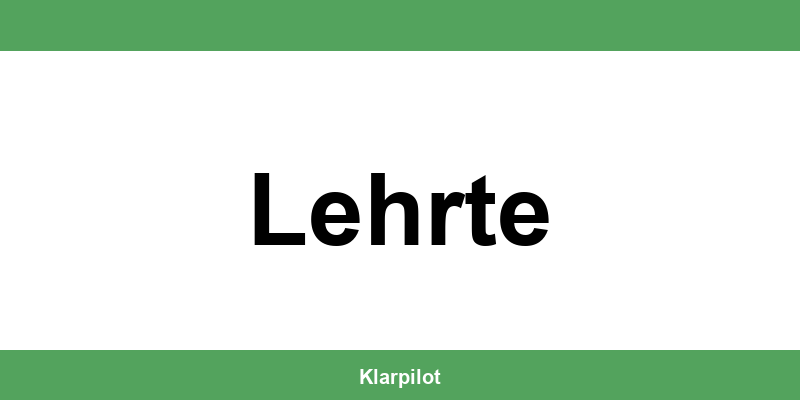 Straßenverkehrsamt Lehrte – Termin online und Öffnungszeiten