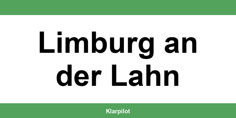 Straßenverkehrsamt Limburg an der Lahn – Termin online und Öffnungszeiten