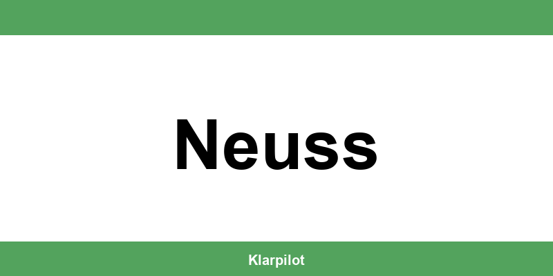 Straßenverkehrsamt Neuss – Termin online und Öffnungszeiten